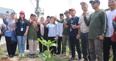 Tanam Ratusan Pohon, DLH Gandeng Perusahaan Jaga Kelestarian Lingkungan