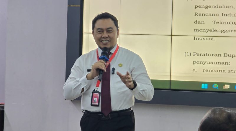 Kepala Badan Perencanaan Pembangunan Daerah (Bappeda) Kabupaten Bekasi, Dwy Sigit Andrian