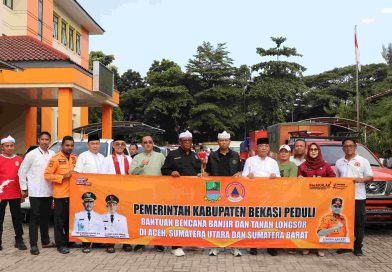 Pemkab Bekasi Kirimkan 71,9 Ton Bantuan Kemanusiaan untuk Korban Bencana Sumatera