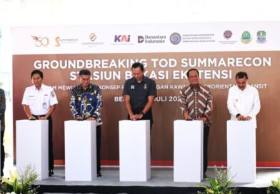 Menko Agus Harimurti Yudhoyono Resmikan TOD Summarecon Stasiun Bekasi Ekstensi