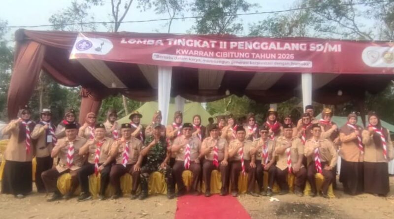 Lomba Tingkat II Pramuka Cibitung Ukur Hasil Pembinaan Penggalang
