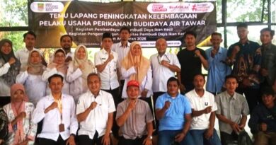 Dinas Perikanan Kabupaten Bekasi Gelar Kegiatan Temu Lapang Peningkatan Kelembagaan Pelaku Usaha Perikanan Budidaya Air Tawar