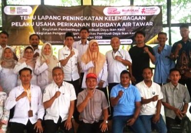 Dinas Perikanan Kabupaten Bekasi Gelar Kegiatan Temu Lapang Peningkatan Kelembagaan Pelaku Usaha Perikanan Budidaya Air Tawar