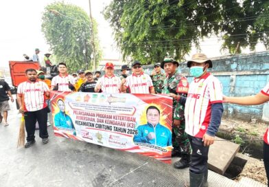 Camat Cibitung Libatkan 100 Personel dalam Aksi Jumsih, Warga Diimbau Tak Bakar Sampah