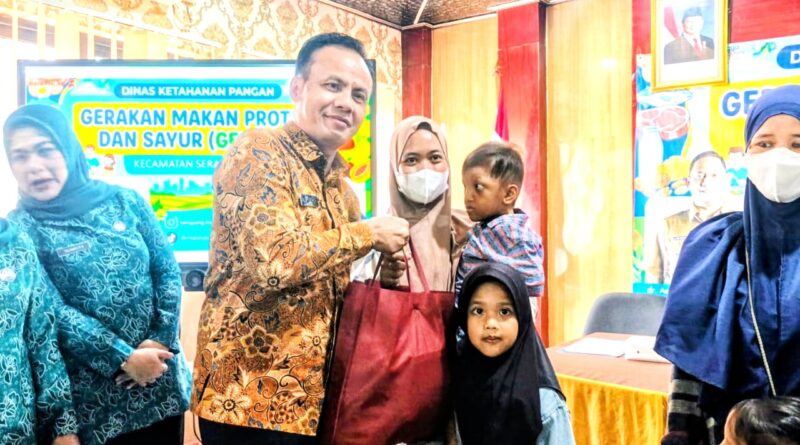 Dinas Ketapang Gempur Stunting di Serang Baru